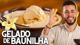 Gelado de Baunilha Caseiro, Simplesmente Perfeito!