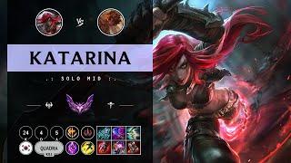 Katarina Mid vs Taliyah - KR Master Patch 14.10