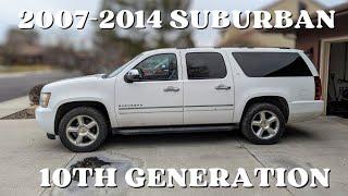 2007-2014 Chevrolet Suburban Overview | 10th Generation | #yukonxl   #chevysuburban  #suburban