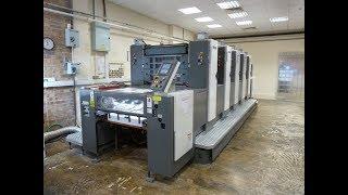 Used shinohara 75 v five colour offset printing machine for sale   Gab Supplies Ltd   2007