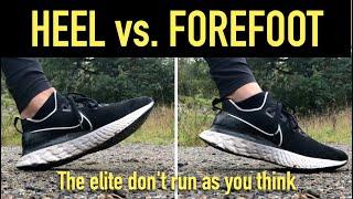 You should NOT always land on your forefoot when running - Running Myths