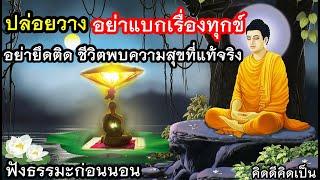 ฟังธรรมะก่อนนอน ปล่อยวาง อย่าแบกเรื่องทุกข์ ชีวิตพบสุขใจสบายขึ้น(1024)16