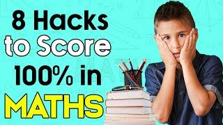 8 HACKS TO SCORE 100%IN MATHS| #abetterlife #studymotivation