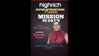 Amazing Morning Vibe 90 days INSPIRE INTERNATIONAL
