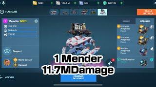 Mender Spear Hazard | 16Kills 11.7M Damage War Robots Gameplay