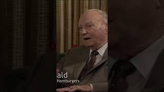 RetroShorts-McDonald s Hamburgers co-founder Dick McDonald was not happy with Ray Kroc..