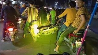 my first vlog or faisalabad mai accident rakshaw mai bike lagi family gir gyi