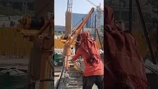 Construction Mini Crane for Lifting Material 200kg 300kg 400kg 500kg