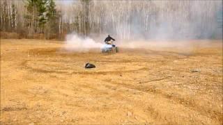 alex breaks leg atv