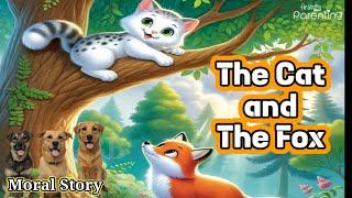 THE CAT AND THE FOX - US English accent | Bedtime Stories | Fairy Tales and Stories | Learning