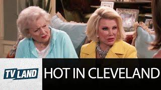 Long Lost Twin Sisters Joan Rivers & Betty White | Hot in Cleveland Highlight | TV Land