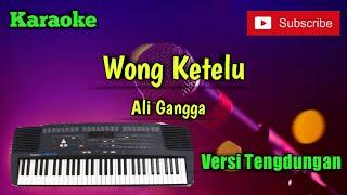 Wong Ketelu ( Ali Gangga ) Karaoke Cover Versi Aneka Tunggal Musik Sandiwaraan