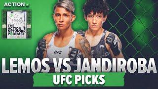 UFC Fight Night: Lemos vs Jandiroba Betting PICKS! MMA Best Bets | The Action Network Podcast