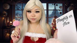 ASMR mrs. claus makes the naughty or nice list‍(realistic)(super cozy not controversial)