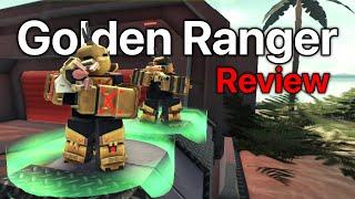 TDX Golden Ranger Tower Review.. | ROBLOX