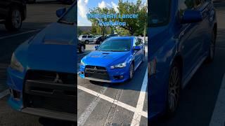 Mitsubishi Lancer Evolution X Evo Ten Old Blue