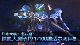 【虾米大模王XIAMI'S TOY SHOW】铁血大舅子TV 1 00维达尔高达测评!!!