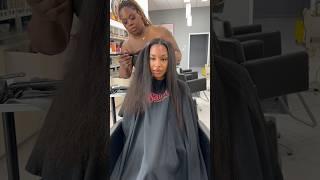 Ulta Salon silk press on natural hair! First time in 4 years going to salon!