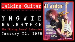 Yngwie Malmsteen’s 1985 “Rising Force” Interview