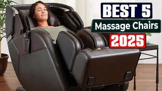 Best 5 Massage Chairs 2025 - Which One Is Best?