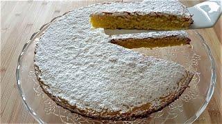 TORTA ALLE MANDORLE CON SOLO 3 INGREDIENTI - SENZA FARINA, SENZA BURRO E SENZA LIEVITO - FACILISSIMA