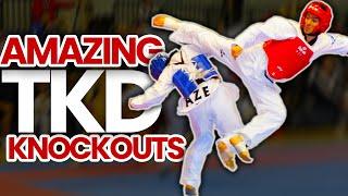 AMAZING TAEKWONDO KOs & SPECTACULAR Headshots (TKD Action 3)