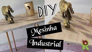 DIY :: DESAFIO MESINHA INDUSTRIAL / Mesa de Canto ft. Rebeca Salvador DIY