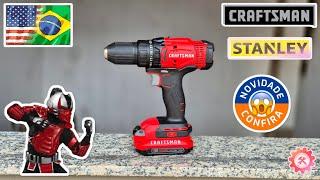 IRMA DA DEWALT/STANLEY - Parafusadeira Furadeira CRAFTSMAN 20V V20