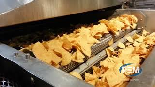 Tortilla Chip Fryer & Cool down Conveyor System - CONTINUOUS FRYER