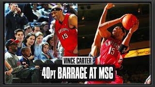 Vince Carter Lights Up New York For 40pts (2004.03.26)