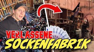 Hier blieb die Zeit stehen! VERLASSENE SOCKENFABRIK - ALLES NOCH DA! | Lost Places | Urbex