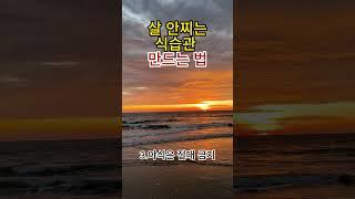 살 안찌는 식습관 만드는법 #100세시대 #살찌는것 #식습관 #야식 #물한잔