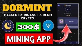 Dormint Mining App Full Guide | Dormint Sleep Coin Mining | Verified Telegram Mining App