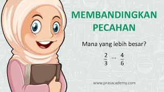 Membandingkan pecahan - Matematika SMP Kelas 7 -  Pras Academy