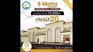 Double Story Houses Available on 20 Years Installments in Islamabad - GM Marketing