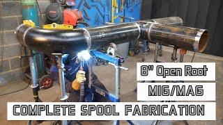 MAG/MIG COMPLETE SPOOL FABRICATION *FAIL 0NE HOLE TOP*