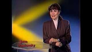 TV-Ansage Jutta Pawlowsky 13.12.1990