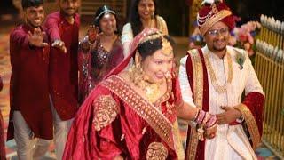 दूल्हा दुल्हन की एंट्री कैसे हुई #@Roobi.all_in_one #weddingvideo #weddingdance