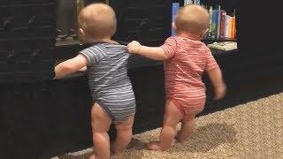 The FUNNIEST and CUTEST video you'll see today! - TWIN BABIES Adorable Moments