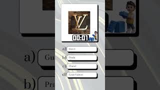 Can you guess brand logo??? #quiz #wtquiz #lv