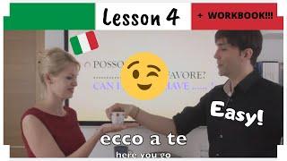 Learn Italian in 30 Days I #4 I Italian Nouns + Gender (+ ENG/ITA SUBTITLES + WORKBOOK)