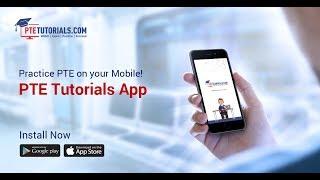 Download PTE Tutorials Mobile App & Get 10 MOCK TESTS FREE!