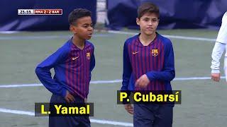 11 Year Old Lamine Yamal & Pau Cubarsí Were Unstoppable