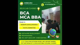 ADIT Advanced Diploma in computer application course in chapra webguru computer science institute