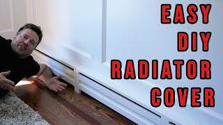 DIY Wooden Shaker Style Radiator Cover - Super Duper, Easy Peazy!