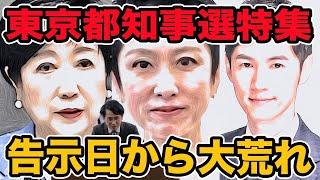 東京都知事選2024開幕!告示日から大荒れ!　現場で何が起こっていた？