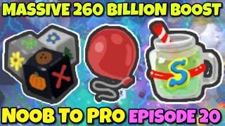 MASSIVE 260 BILLION BOOST - Bee Swarm Simulator NOOB to PRO Episode 20