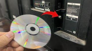 Just insert the CD into your TV and all the Channels in the World will be unlocked Full HD