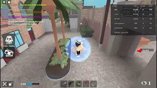 A kid hacker rage quit lol (Roblox KAT)