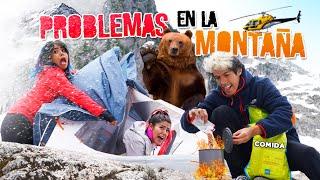 ACAMPANDO EN LA MONTAÑA CONGELADA | POLINESIOS VLOGS